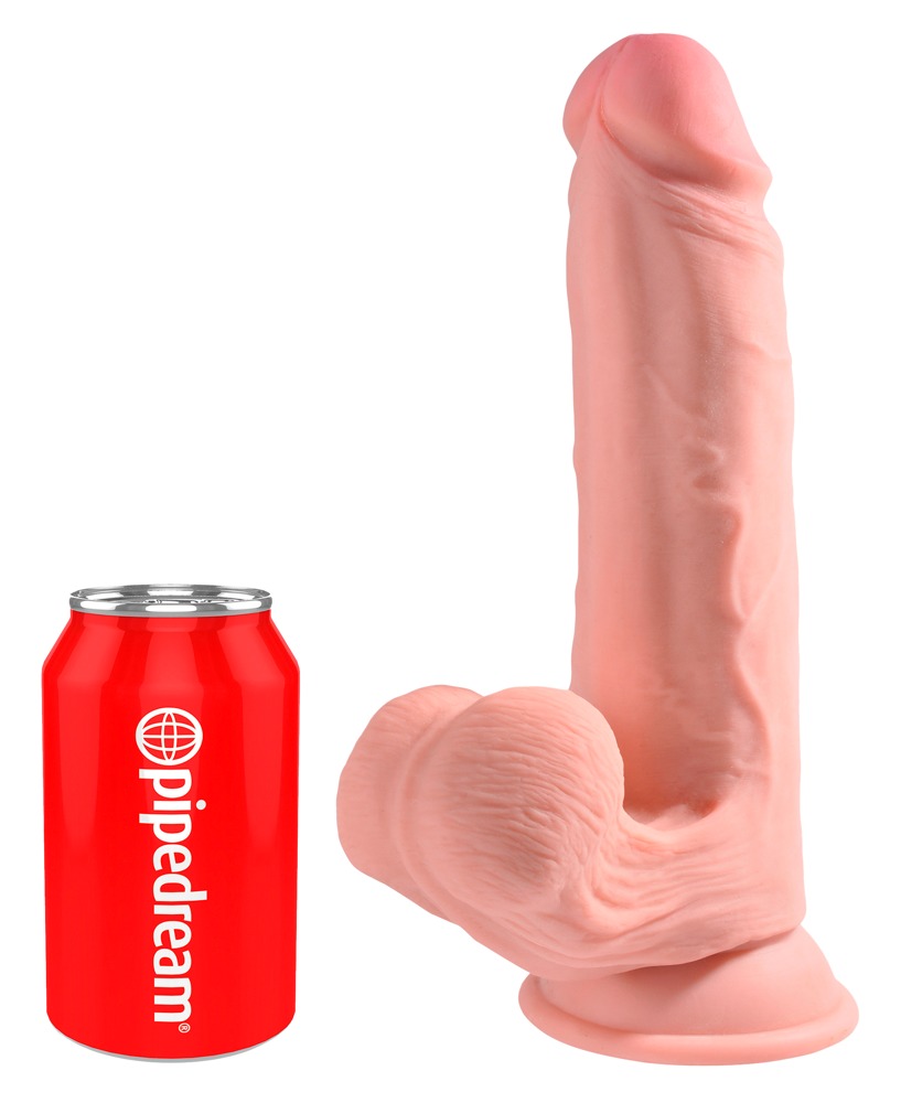 King Cock Plus 9in. tdc With Swinging Balls realisti&scaron;kas dildo &ndash; nuotrauka 2