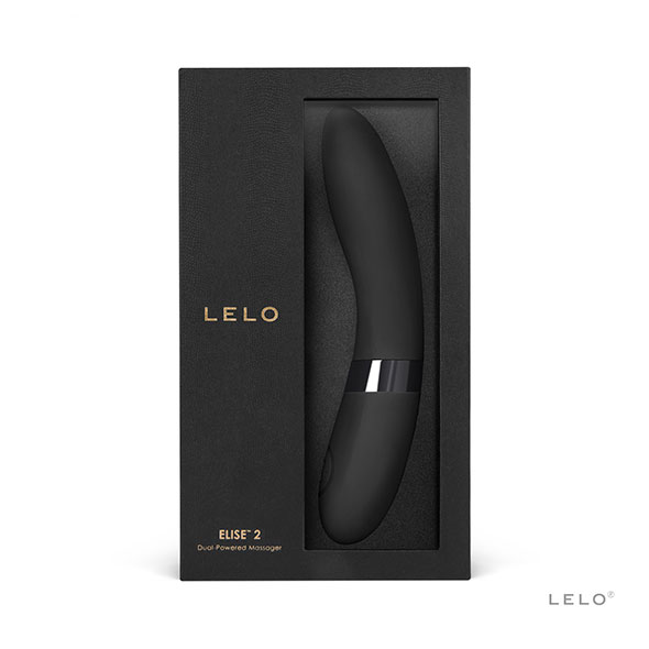 Lelo - Elise 2 Vibrator Black Klasikinis vibratorius &ndash; nuotrauka 2