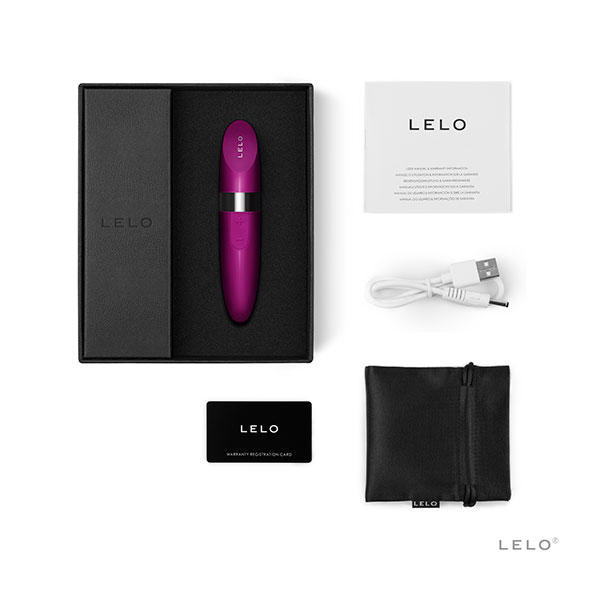 Lelo - Mia 2 Vibrator Deep Rose bullet vibratorius &ndash; nuotrauka 4