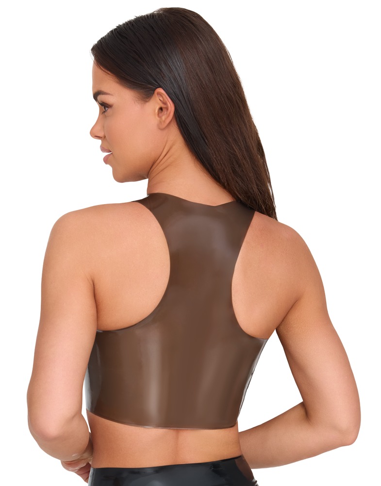 Late X Latex Top smoky xl Seksuali lateksinė apranga &ndash; nuotrauka 4