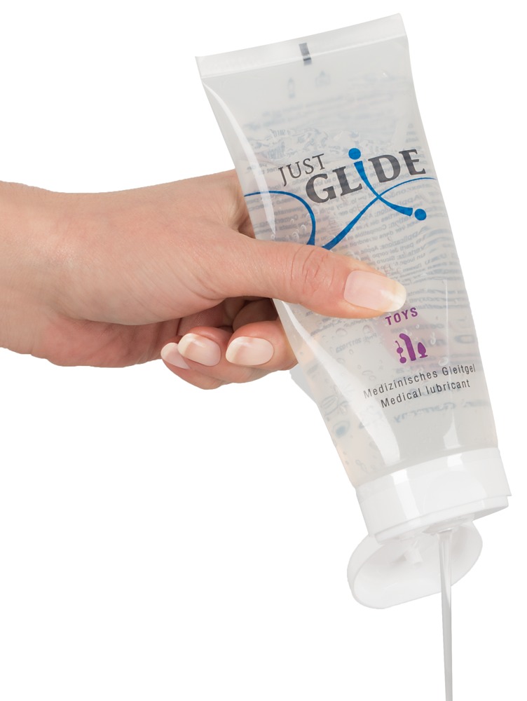 Just Glide Toy Lube 200ml lubrikantas vandens pagrindu &ndash; nuotrauka 3