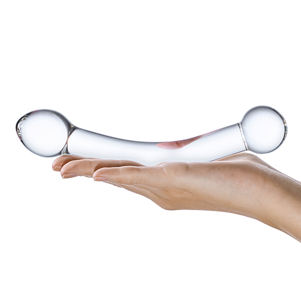 Glas - Curved G-Spot Stimulator Glass Dildo stiklinis dildo &ndash; nuotrauka 5