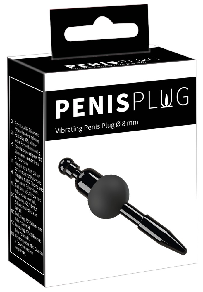 You2Toys Vibrating Penis Plug 8mm šlaplės stimuliatorius
