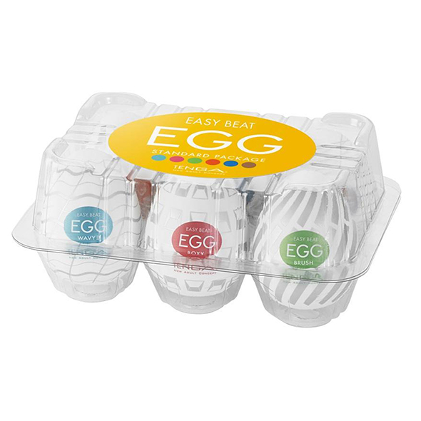 Tenga - Egg 6 Styles Pack Serie 3 masturbatorius kiaušinėlis