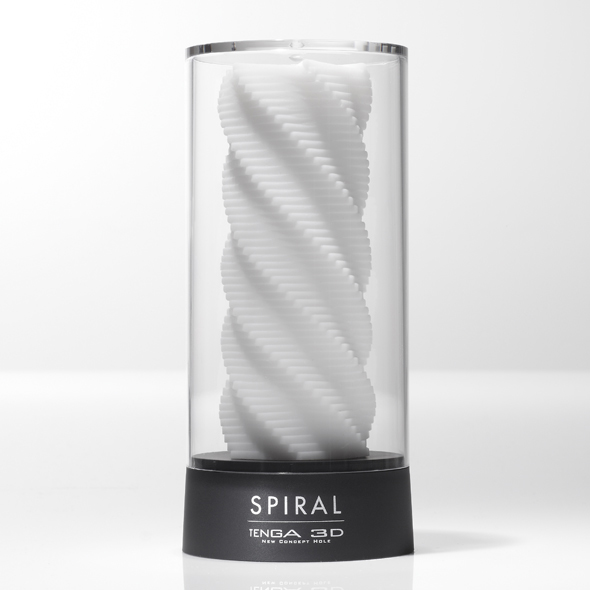 Tenga - Masturbator Sleeve 3D Spiral  masturbatorius kiau&scaron;inėlis &ndash; nuotrauka 6