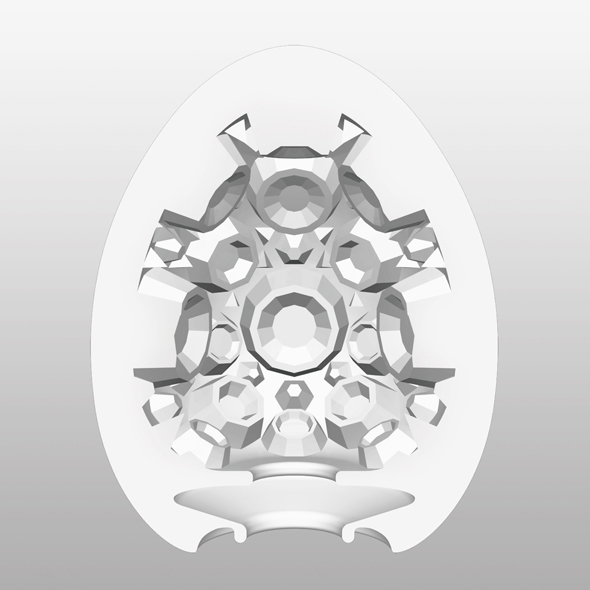 Tenga - Egg Crater (1 Piece) masturbatorius kiau&scaron;inėlis &ndash; nuotrauka 3
