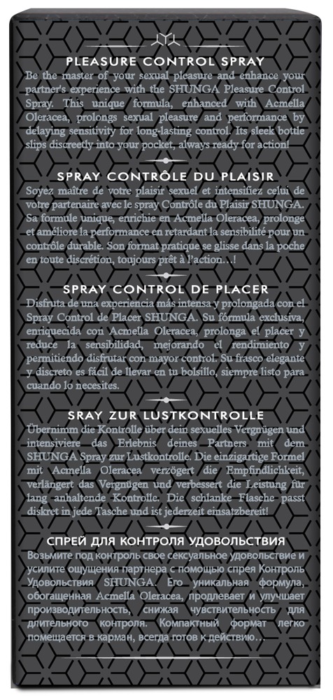 Shunga Male Control Spray 20ml prekė suaugusiems &ndash; nuotrauka 6