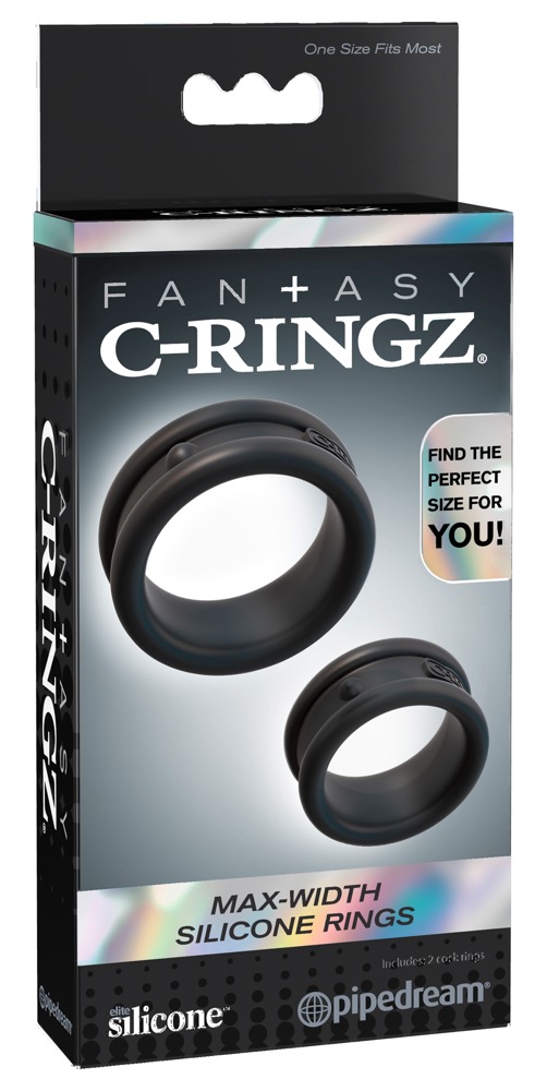 Fantasy C-Ringz fcr Max Width Silicone Rings Penio žiedas - užveržėjas