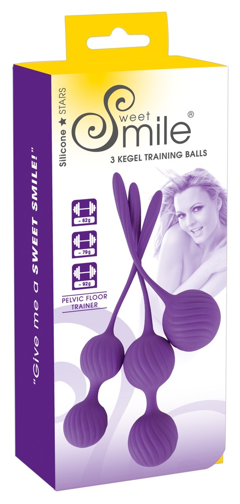 Sweet Smile 3 Kegel Training B Vaginalinis kamuoliukas - rutuliukai