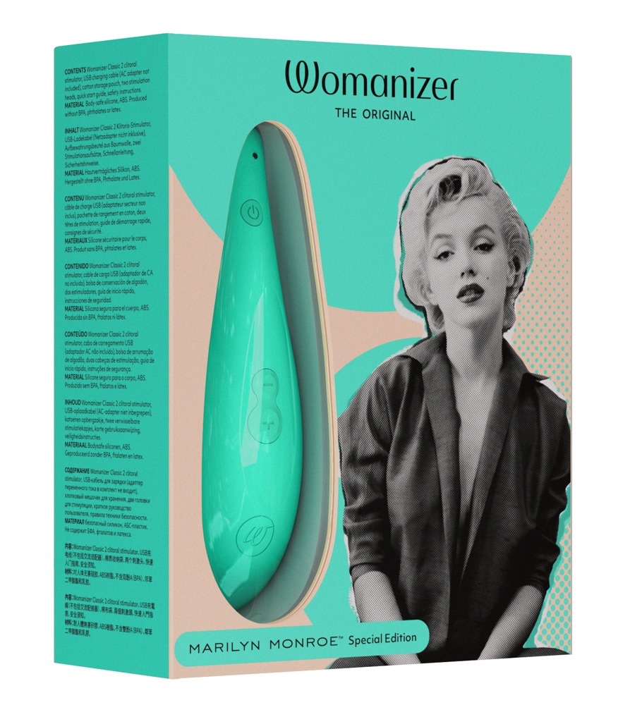 Womanizer Marilyn Monroe Mint klitorinis vibratorius
