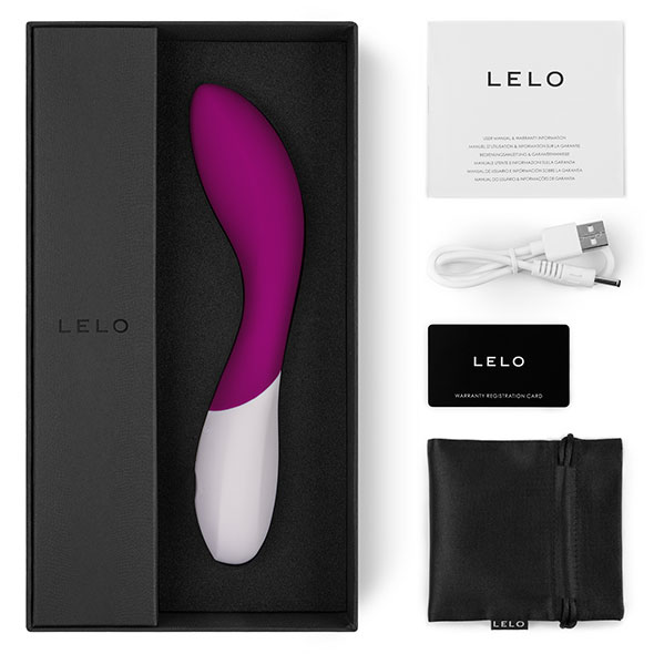 Lelo - Mona Wave Vibrator Deep Rose G ta&scaron;ko vibratorius &ndash; nuotrauka 5