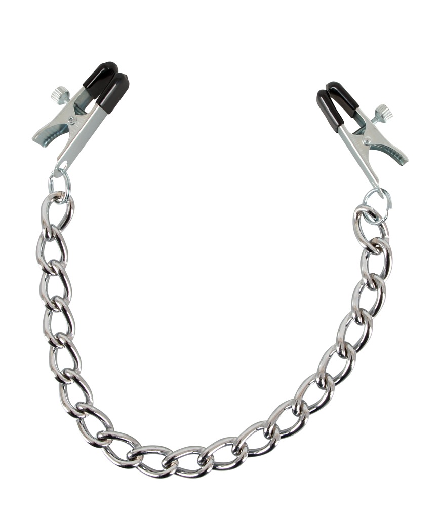 Bad Kitty Professional bk Chain with clamps spenelių spaustukai &ndash; nuotrauka 2