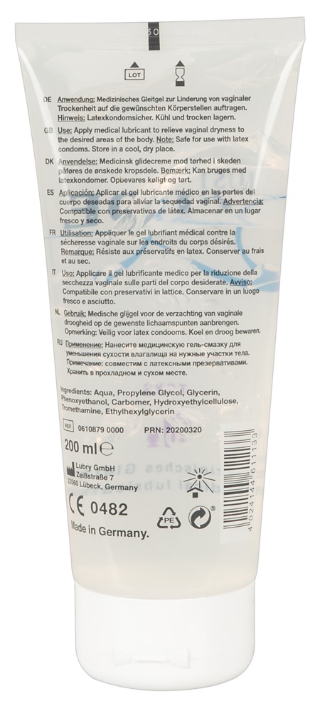 Just Glide Toy Lube 200ml lubrikantas vandens pagrindu &ndash; nuotrauka 2