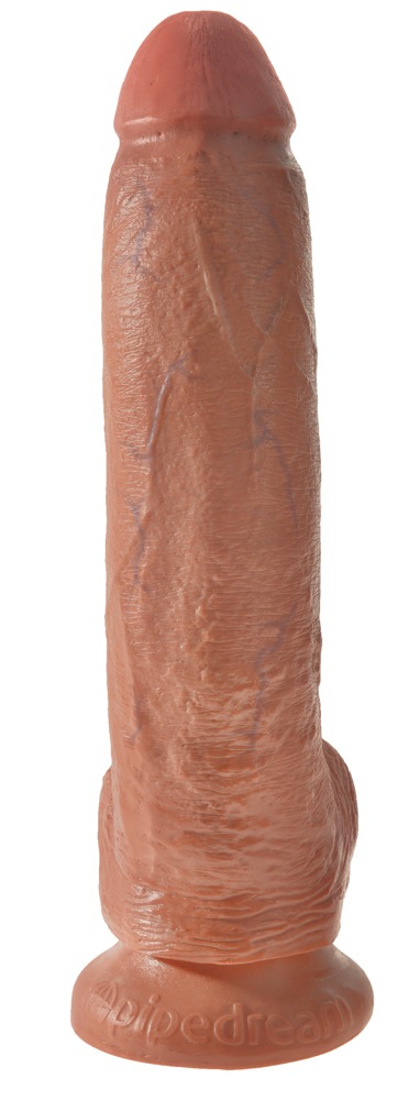 King Cock 9 inch Balls Tan realisti&scaron;kas dildo &ndash; nuotrauka 3