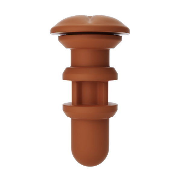 Autoblow - A.I. Silicone Anus Sleeve Brown analinis masturbatorius &ndash; nuotrauka 3
