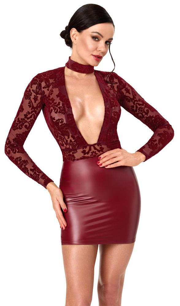 Noir Dress red xl Seksuali suknelė &ndash; nuotrauka 2