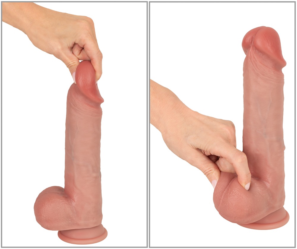 Realistixxx Movable Skin Dildo realisti&scaron;kas dildo &ndash; nuotrauka 9