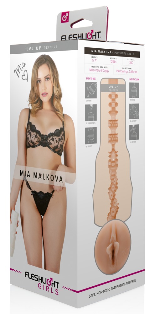 Fleshlight Mia Malkova lvl Up vaginalinis masturbatorius