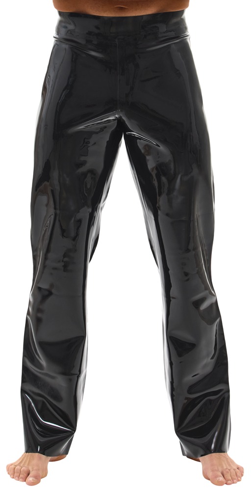 Late X Men's Latex Trousers black L vyri&scaron;ka lateksinė apranga &ndash; nuotrauka 3