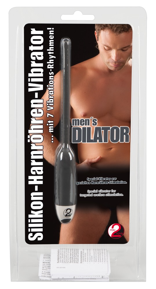 Penisplug Men's Dilator grey šlaplės stimuliatorius