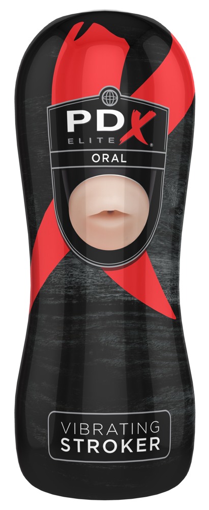 Pipedream Extreme Elite pee Vibrating Oral Stroker Vibruojantis masturbatorius &ndash; nuotrauka 2