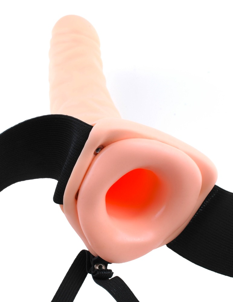 Fetish Fantasy ffs 8" Hollow Strap-On Light Strap-on dildo &ndash; nuotrauka 5