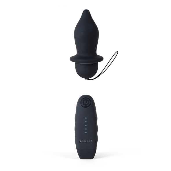 B Swish - bfilled Classic Vibrating Plug Black Analinis kai&scaron;tis &ndash; nuotrauka 2