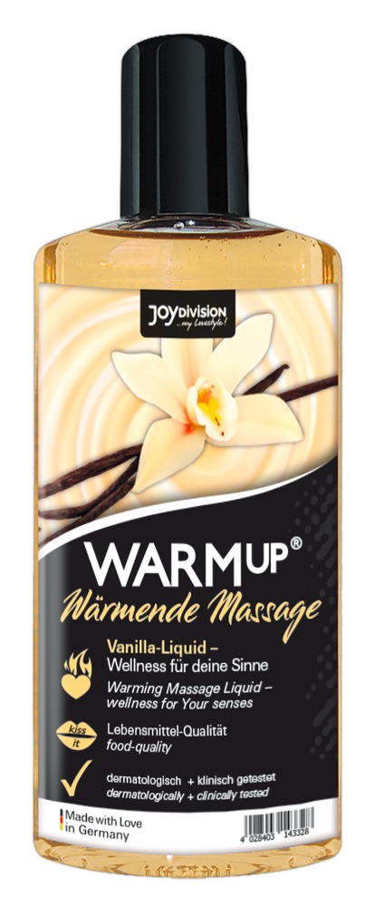 WARMup Vanilla 150 ml masažo aliejus