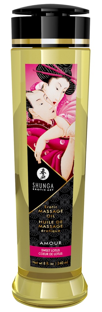 Shunga Massage Oil Amour 240ml masažo aliejus &ndash; nuotrauka 2