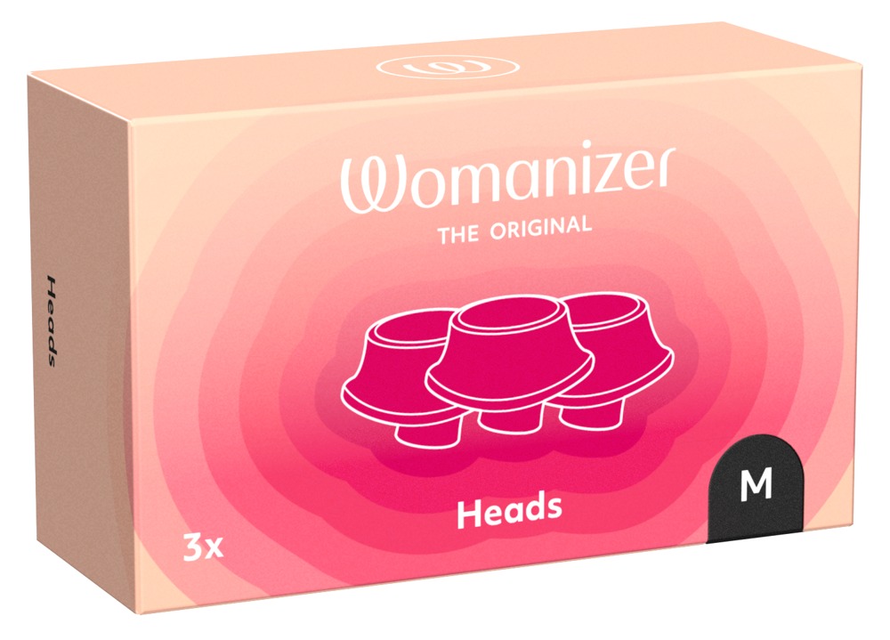 Womanizer Wom. Next Heads Black M Sekso žaislo priedas