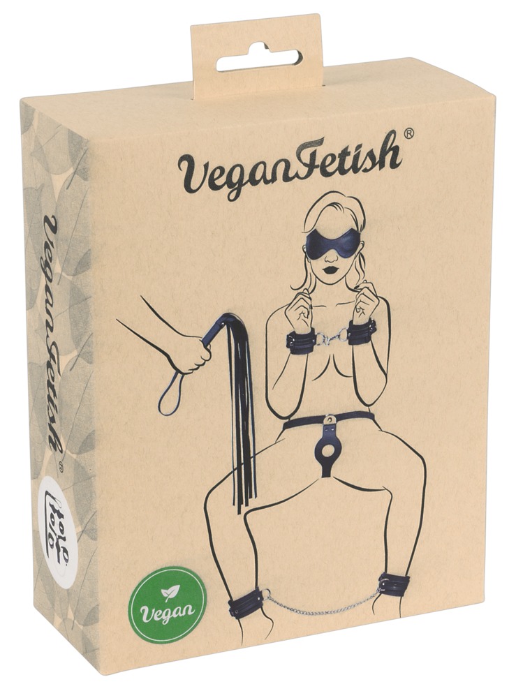 Vegan Fetish Bondage Set Vegan burnos kaištis