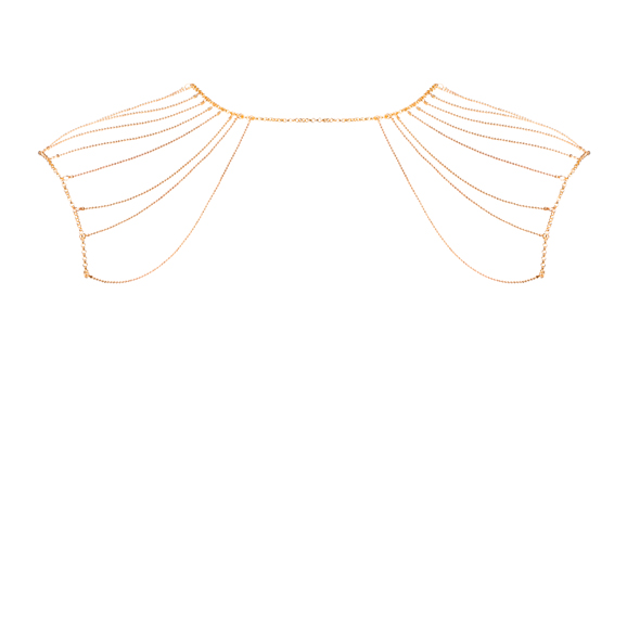 Bijoux Indiscrets - Magnifique Shoulder Jewelry Gold Seksuali juvelyrika &ndash; nuotrauka 2