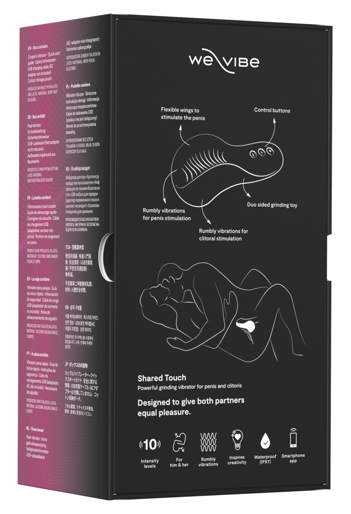 We-Vibe Shared Touch Black vibratorius poroms &ndash; nuotrauka 17