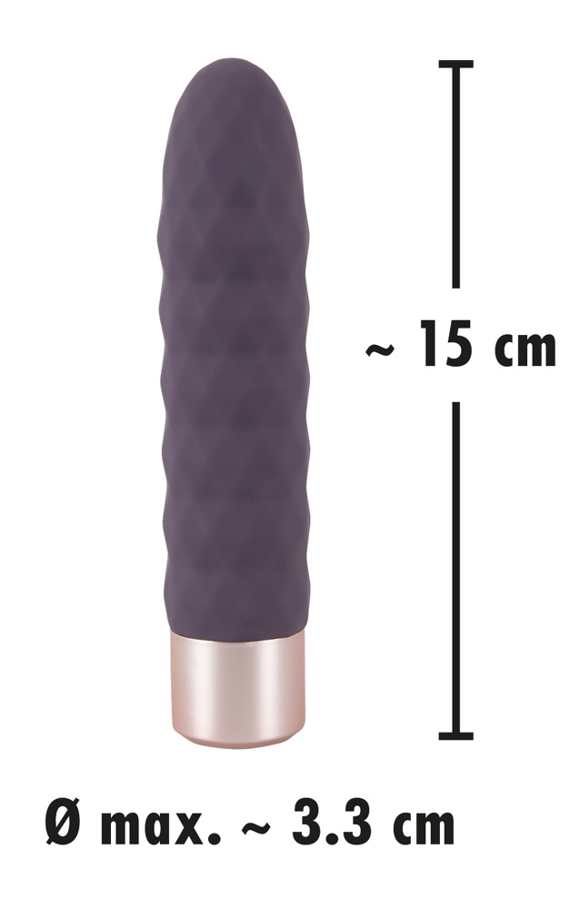 You2Toys Elegant Vibrator Diamond Vibe i&scaron;skirtinio dizaino vibratorius &ndash; nuotrauka 8