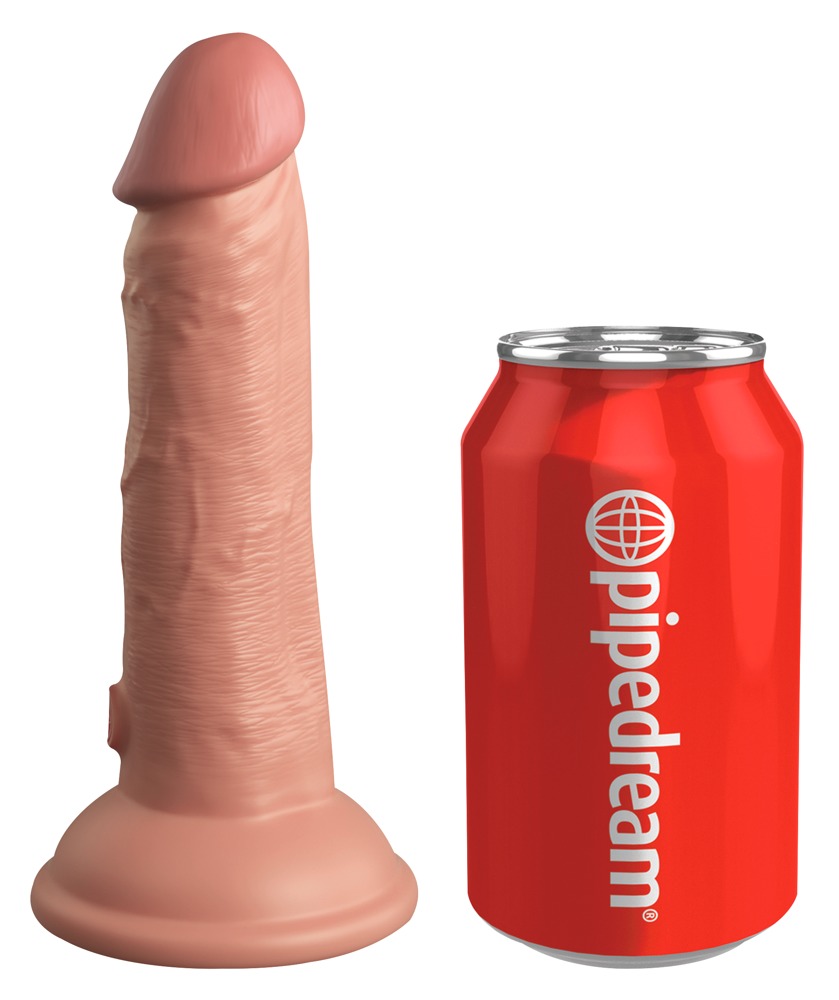 King Cock Elite kce 6 dd Vibrating Cock Light realisti&scaron;kas dildo &ndash; nuotrauka 2