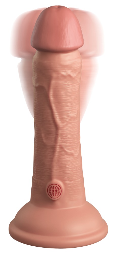King Cock Elite kce 6 dd Vibrating Cock Light realisti&scaron;kas dildo &ndash; nuotrauka 3
