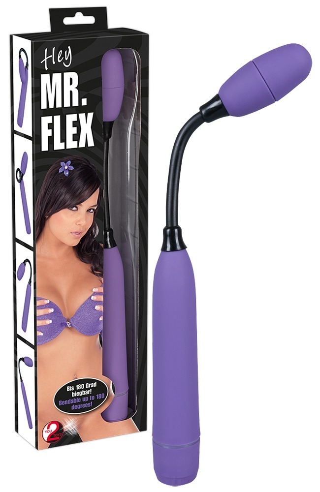 You2Toys Hey Mr. Flex Butler Purple G taško vibratorius