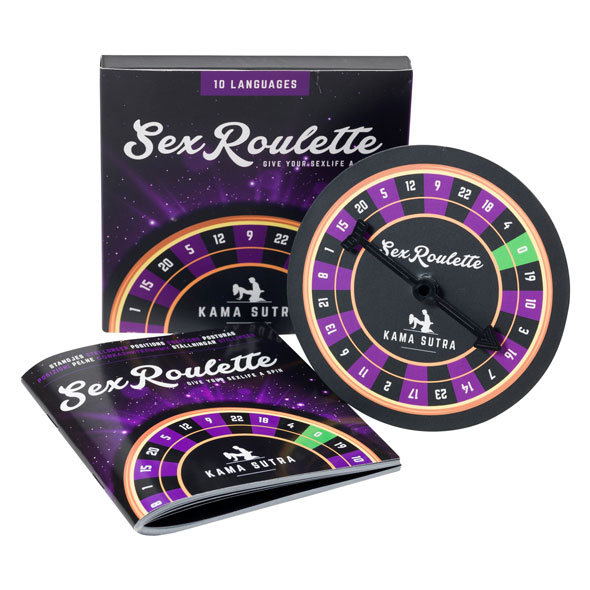 Tease & Please Sex Roulette Kamasutra (NL-DE-EN-FR-ES-IT-PL-RU-SE-NO) Erotinis stalo žaidimas