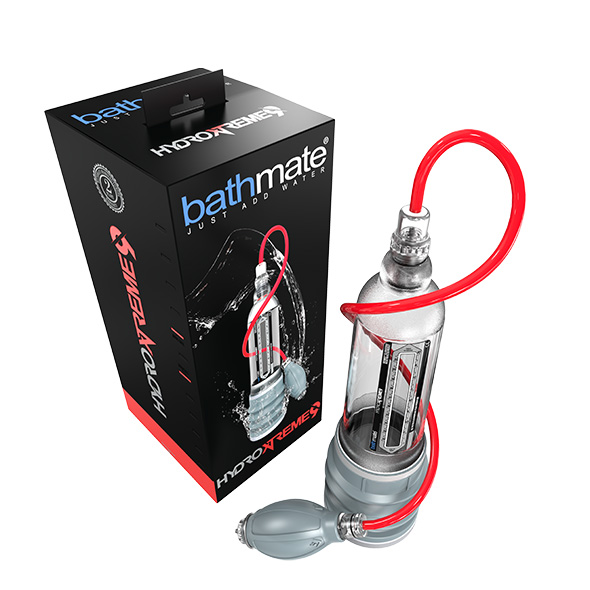 Bathmate - HydroXtreme9 Penis Pump Crystal Clear penio didinimo priemonė &ndash; nuotrauka 5