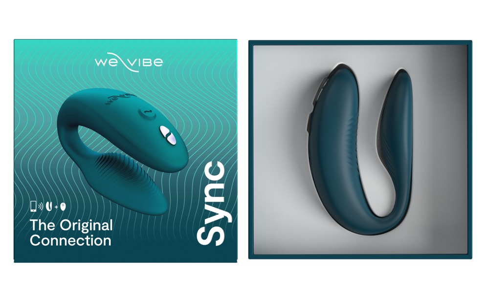 Sync2 by We-Vibe Velvet Green vibratorius poroms &ndash; nuotrauka 13