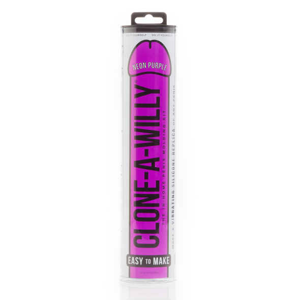 Clone-A-Willy - Kit Neon Purple klonavimo rinkinys &ndash; nuotrauka 2