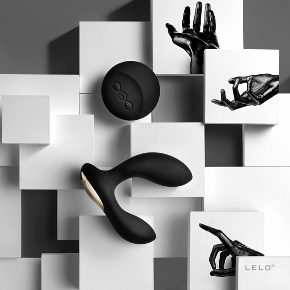 Lelo - Hugo Prostate Massager Black Prostatos masažuoklis &ndash; nuotrauka 3