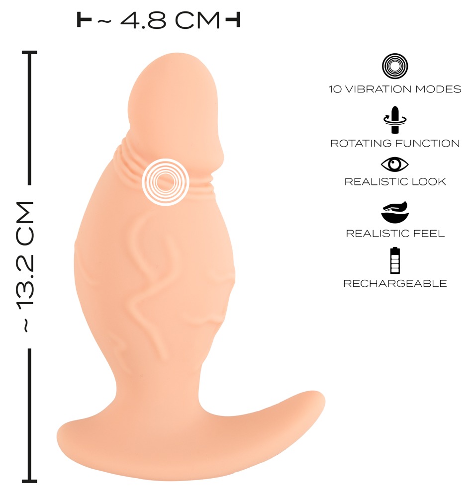 Realistixxx Rotating Plug Analinis kai&scaron;tis &ndash; nuotrauka 11