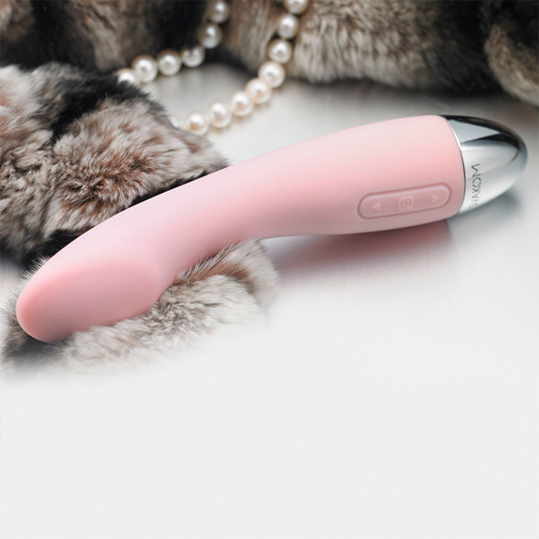 Svakom - Amy G-Spot Vibrator Pale Pink G ta&scaron;ko vibratorius &ndash; nuotrauka 7