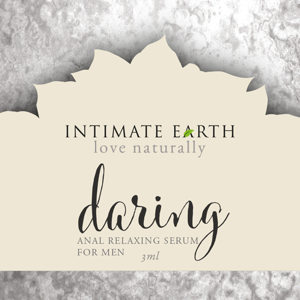 Intimate Earth - Anal Relaxing Serum Daring for Men Foil 3 ml analinis atpalaiduojantis serumas