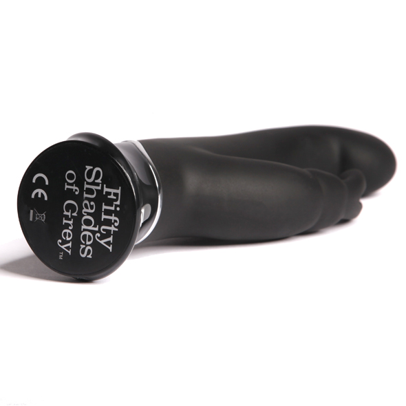 Fifty Shades of Grey - Greedy Girl G-Spot Rabbit Vibrator Black vibratorius ki&scaron;kutis &ndash; nuotrauka 6