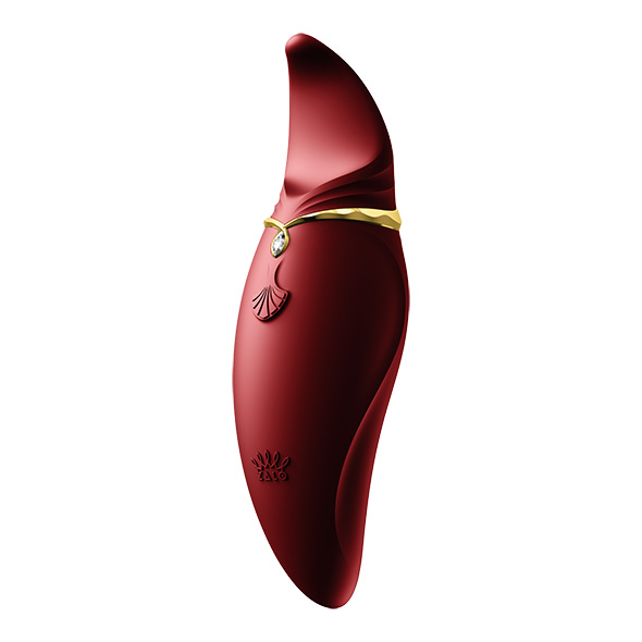 Zalo - Hero Clitoral Pulsewave Vibrator Wine Red klitorinis vibratorius