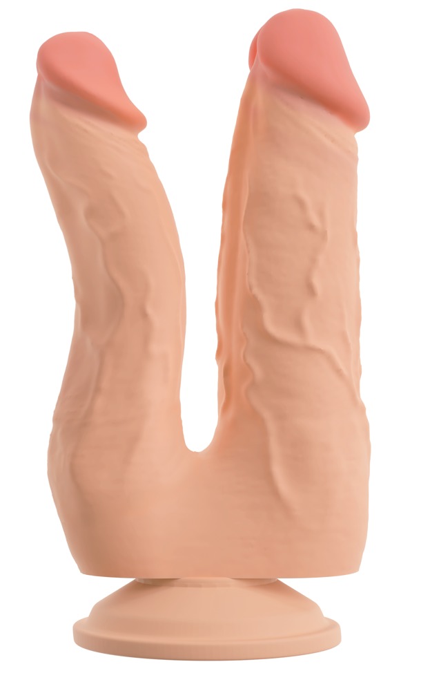 Nature Skin Bendable Double Pe dvigubas dildo &ndash; nuotrauka 5