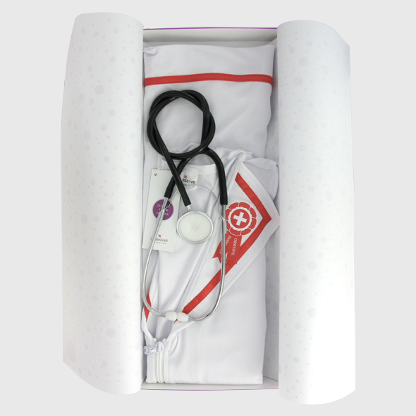 Obsessive - Emergency Costume S/M Teminis kostiumas &ndash; nuotrauka 6