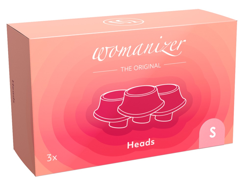 Womanizer W-Heads 3x Rosa S Sekso žaislo priedas